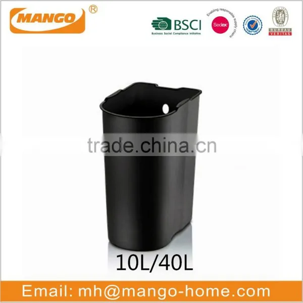 10L/40L Stainless Steel Pedal Trash Bin photo-2