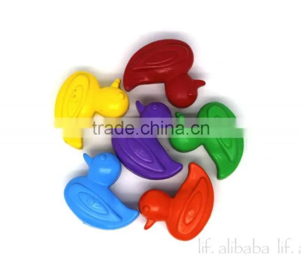 Novelty 3D Duck Crayons, Cute Duck Crayons,Candy Colors Crayons photo-3