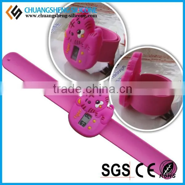 Candy Color Animal Figure Kids Wirstband Watch photo-3