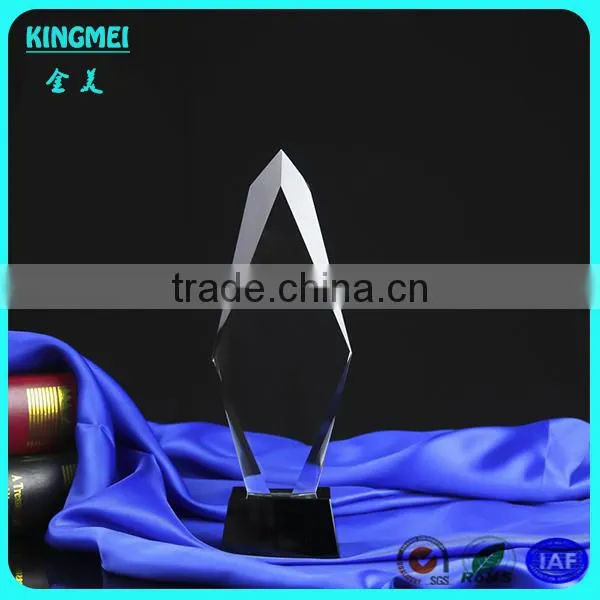 New Arrival Unique Elegant Clear Crystal Award,blank Teardrop Clear Crystal Award Trophy photo-2