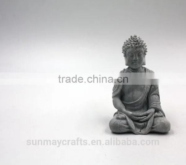 Wholesale Custom Resin White Body Buddha Statues for Sale photo-3