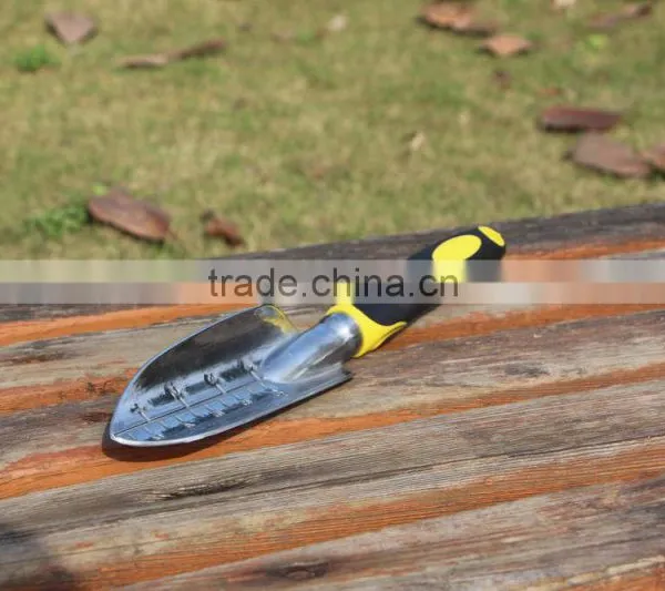 Popular Ergonomic Handle & Rust Resistant Aluminum Alloy Garden Small Shovel photo-3