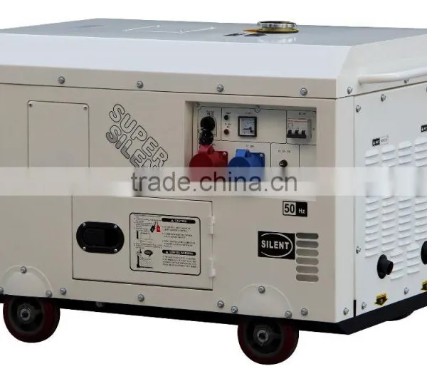 Electric Start 2 Cylider 220V380V Diesel Generators 10kw photo-2