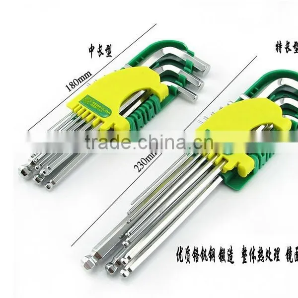 BERRYLION CRV Long Arm and Ball Point End 9pcs Allen Key Set for Sale photo-4