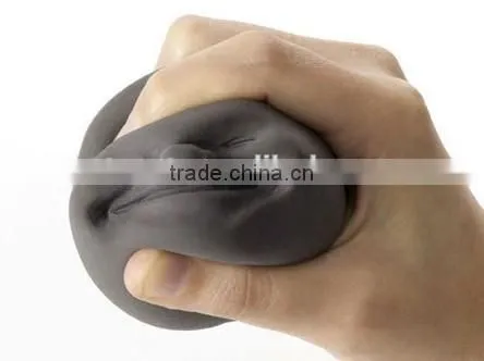 Silicone Adult Free Stress Face Ball photo-4