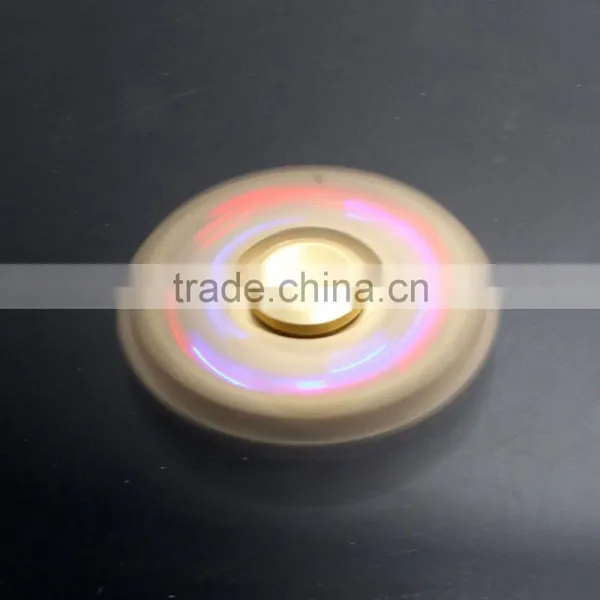 2017 New Hot Anti Stress Hand Tri-Spinner LED Noctilucent Fidget Finger Toy EDC For Kid/Adult photo-5