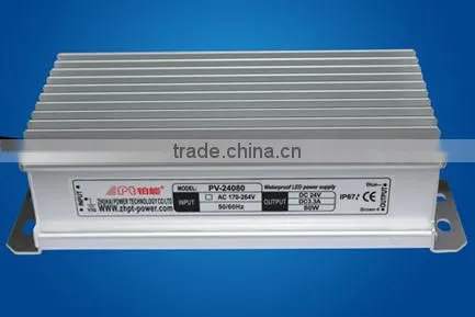 Led Waterproof Power Supply Constant Voltage 24V 80W photo-2