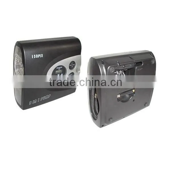 150PSI 3 in 1 Automatic Air Compressor 12V Portable Digital Car Tire Inflator Pump photo-5