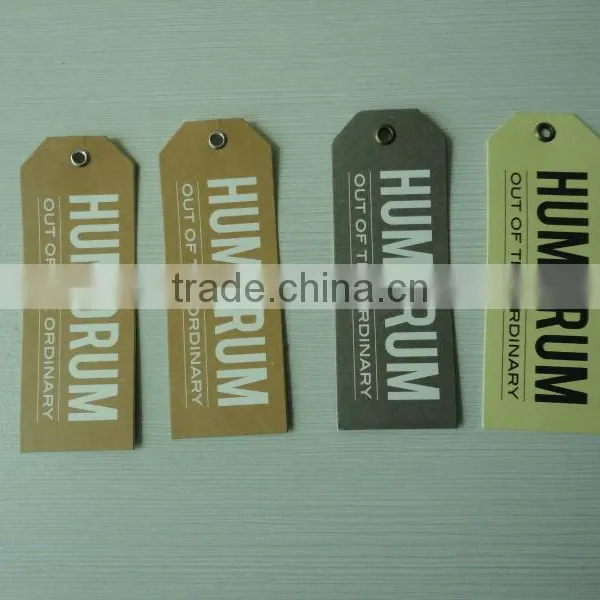 2017 China Factory Price Customized Jeans Paper Hang Tag photo-3