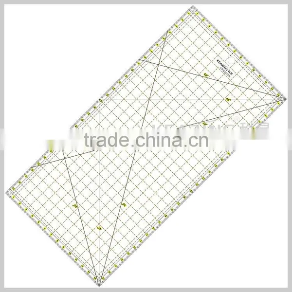 Kearing 30 * 15 cm Quilting Craft Rulers & High Quality Acrylic Patchwork Templates # KPR3015 photo-3