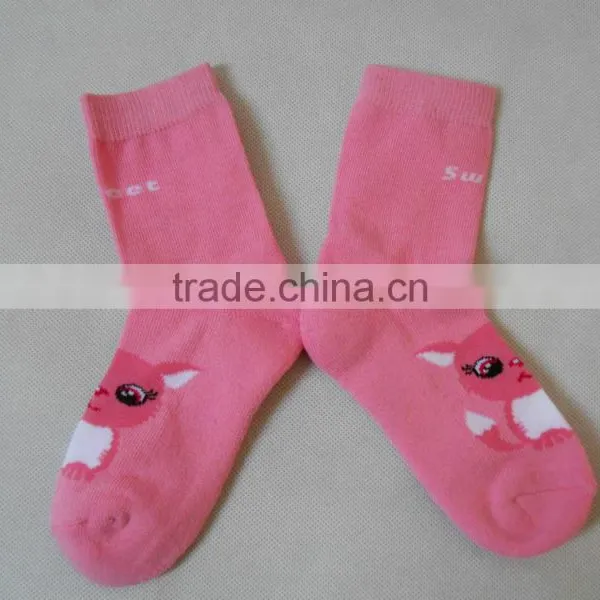 Hot Sale Design Cartoon Animal Kids Sock photo-2