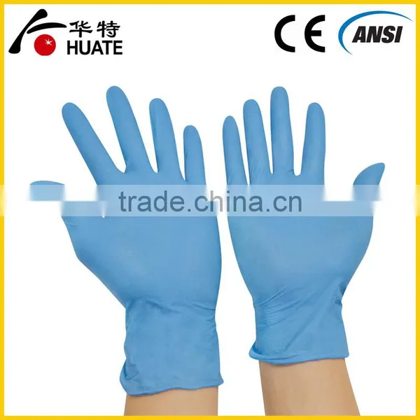 Powder Free Type Medical,Food and Industrial Use Disposable Nitrile Examination Gloves Nitrile Glove photo-5