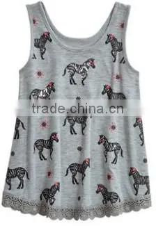 New Style Girls Colorful Tank Top photo-2