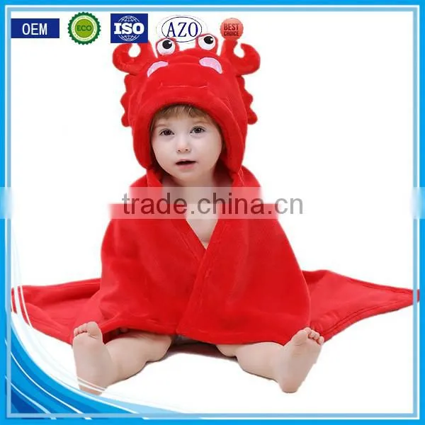 Competitive Price Snuggle Cotton Velour Animals Baby Hooded Towel Wholesales photo-6