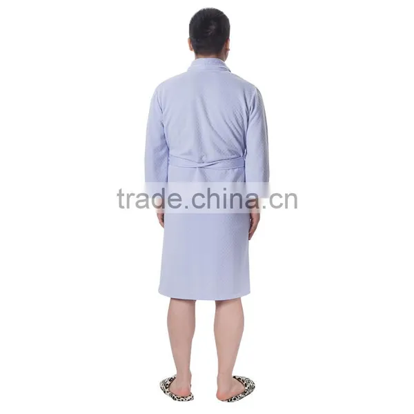 High Quality 100% Cotton Bathrobe for Men photo-3
