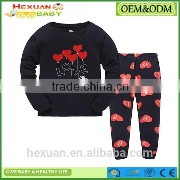 New Style Fashion Kids Cotton Pajama Sets Customized Childrens Sleepwear Boutique Pajamas for Kids 27 photo-3
