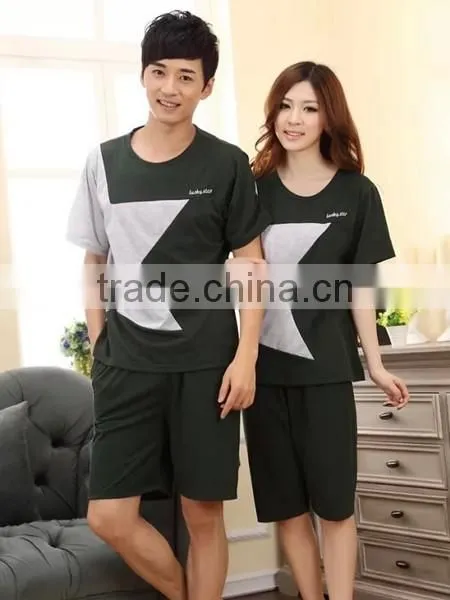 2015 Wholesale Black Pajama Set photo-3