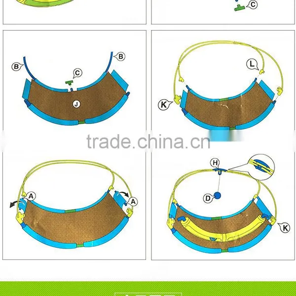 Multifunctional Cat Litter Cat Toy Sisal Pet Hammock Cat Scratch Board Fun Toys photo-5