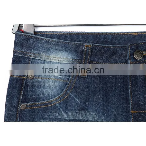 Hot ! Latest Design Cotton Frayed Children Jeans Short Pants Hand Brush Stylish Jeans Pants for Boys photo-6