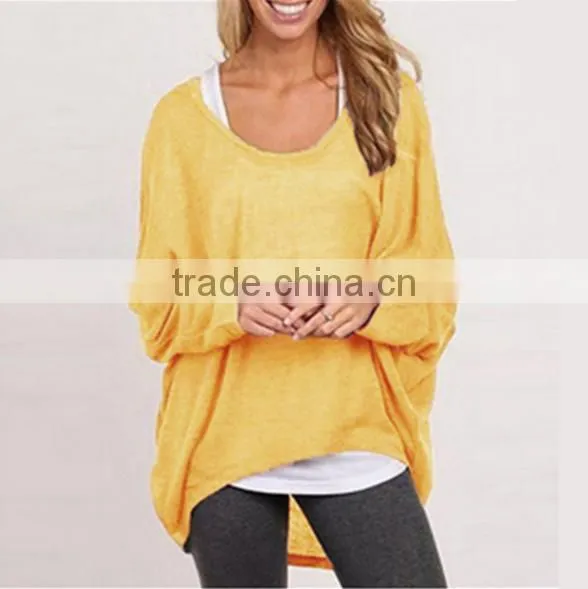 Hot Style Sweater Europe and the United States Show Thin Loose Women's T-shirt Multicolor Knitting Sweater photo-6