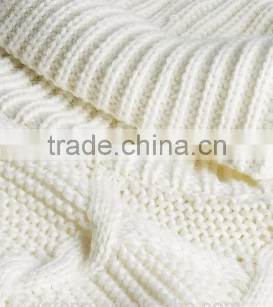 Lastest Design Cable Sweater Knitted Top For Ladies photo-4