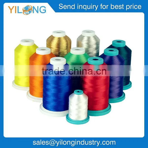 120D/2 Viscose Rayon Reflective Embroidery Thread Viscose Rayon Machine Embroidery Thread Reflective Thread photo-2