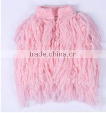 Fur Vest Tassel Baby Clothes Fur Warm Coat Vest