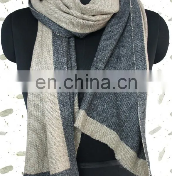 Pashmina Wool Double Face Scarves 2017 photo-3