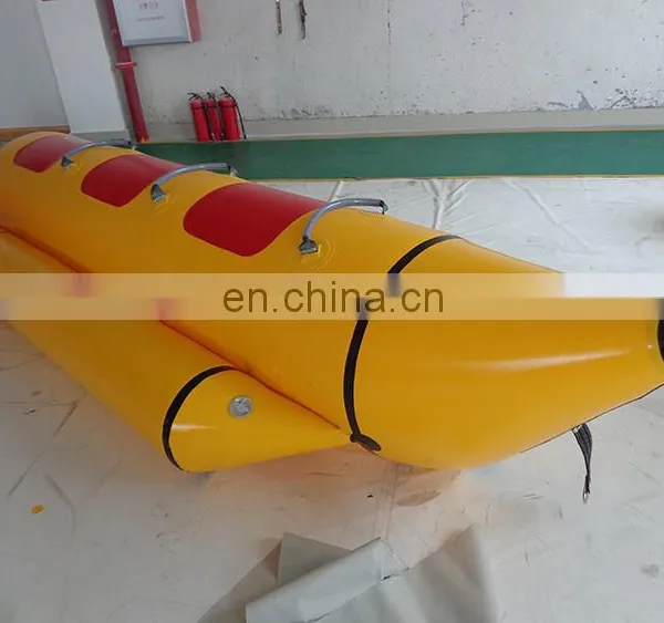 3 Seat Family Event Summer Water Game Inflatable Banana Tube Boat photo-2