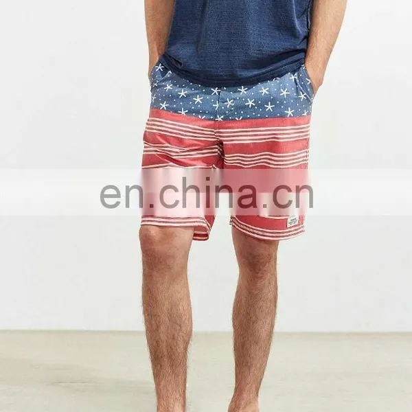 Star and Striped Pattern Hot Selling Board Shorts Men photo-2
