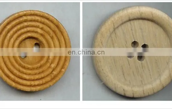 Fashion Natural High Quality Bamboo Buttons All Shapes Are Available photo-5