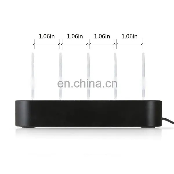 New Design 4 USB Charging Station for IPhone IPad High Mobile Phone Speed Charger photo-3