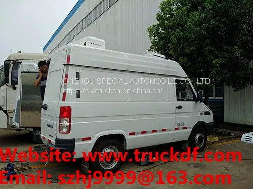 High Quality and Good Price IVECO Brand 4*2 LHD Diesel Refrigerated Minibus for Sale photo-4