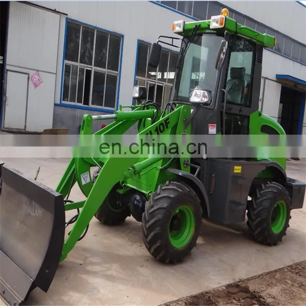4wd 1.2ton Skidsteer Loader With Snow Blade photo-3