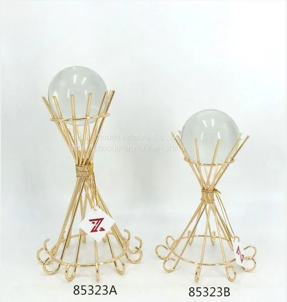Hot Sale Golden Metal Square Home Decoration