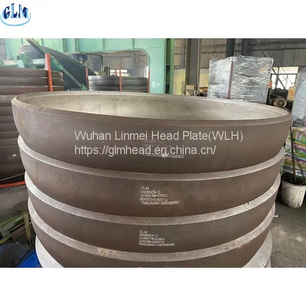 Aluminium End Cap Torispherical Heads Tank Spherical Caps Tank Dish Ends Pressure Vessel Heads photo-3