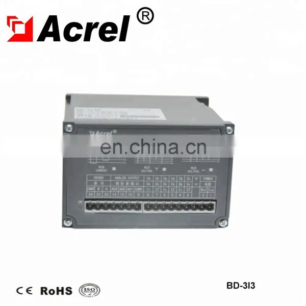 Hot Sale RS-485 Modbus Communication Three-phase AC Current Transmitter photo-4