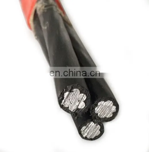 Duplex Service Drop 33kv Aerial Bundle Cable 3 Phase Wire Abc Cable Price List photo-4
