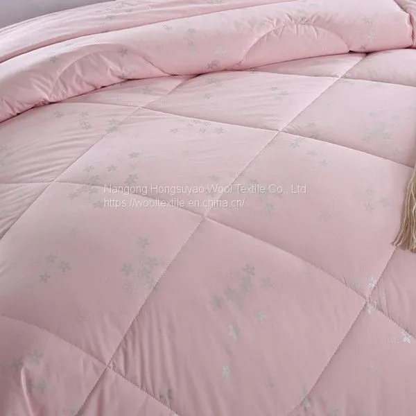 Luxury Hotel Bedding Set Thickened Warm England Cashmere Quilt With Printed Design photo-3