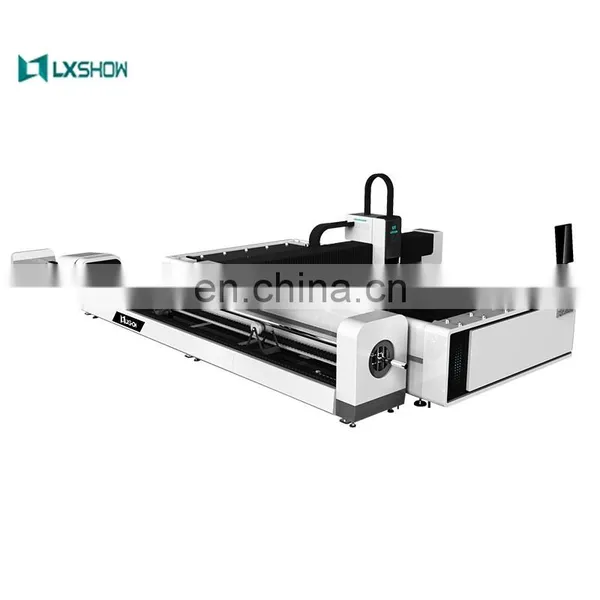 5% DISCOUNT LXSHOW 3 Years Warranty 1kw 2kw 3kw 4kw Fiber Laser Tube Cutting Machine / Round and Square Pipe Fiber Laser Cutter photo-3