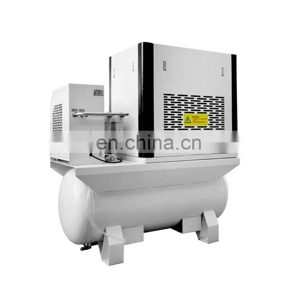 Combined Compressor 22kw High Pressure 16Bar Integrated Screw Air Compressor With Air Tank and Dryer Used for Laser Cutting photo-5