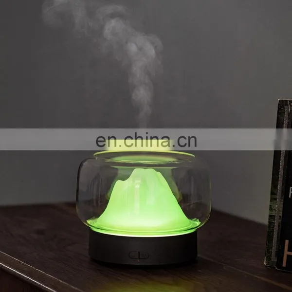 Colorful Aroma Esstential Oil Diffuser Air Humidifier Mountain View Ultrasonic Diffuser Household Supplies photo-4