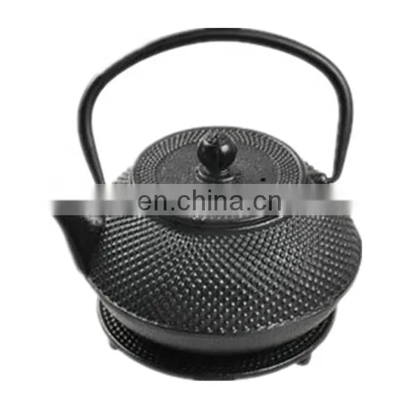 The Best Selling Chinese Antique Black Enamel Cast Iron Teapot photo-3