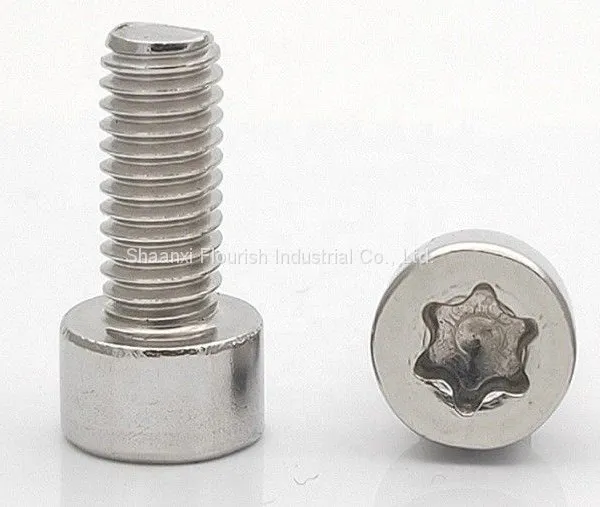 High Strength Socket Head Cap Screw , SS Hexalobular Socket Cheese Head Screw photo-2