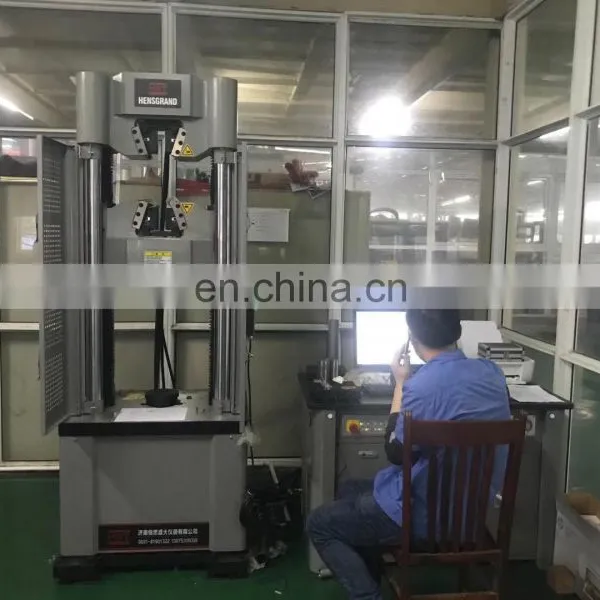 WAW-D 300-1000kN 30-100Ton Worm Gear Computerized Electro-hydraulic Servo Universal Testing Machine photo-5