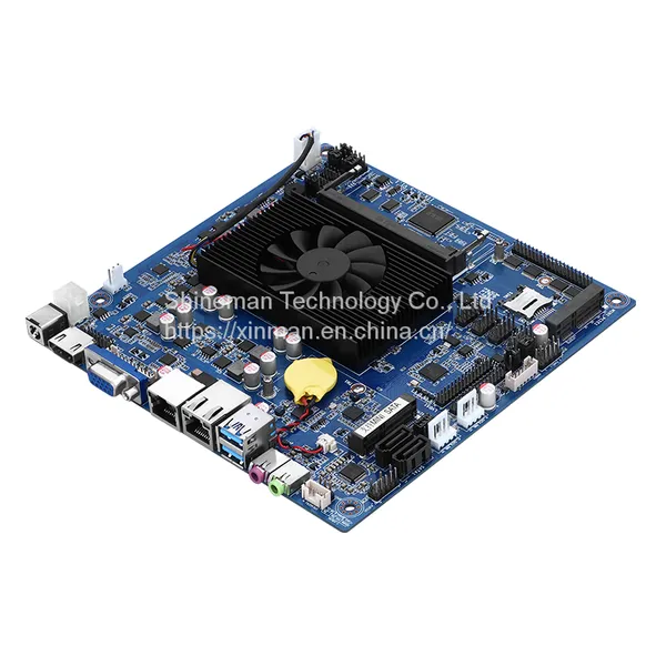 Embedded X86 Mini PC Motherboard Intel Core i7 7500U HDMI USB LAN COM Extensible Computer Mainboard