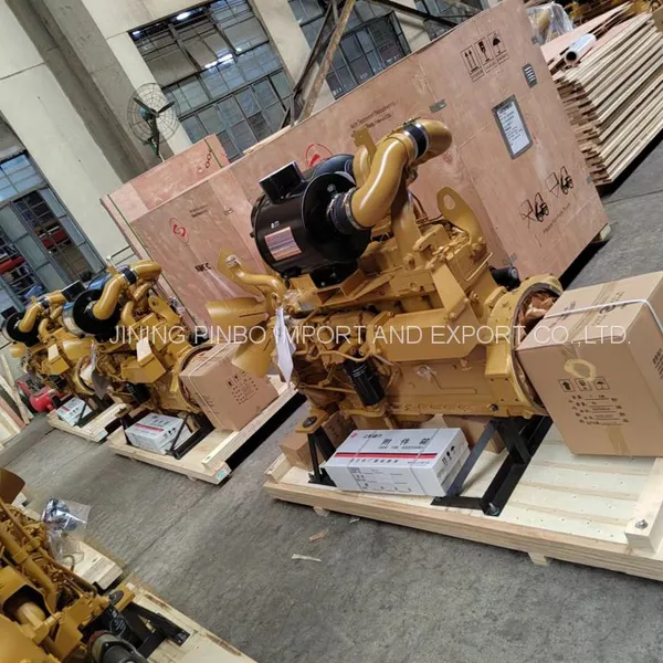 SDEC C6121 162kw 6-Cylinder Diesel Engine for for CAT/SEM ZL50G Wheel Loader photo-2