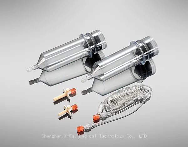 MRI DSA Syringe for Medrad Mark 7 III IV VII, Astria Imaxeon Avidia YW-DSA Nemoto Angio, Imaging Injector Syringes CT Injection System photo-5