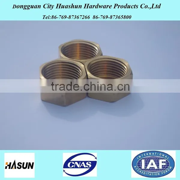 Factory Direct Sale Brass Threaded Pipe Cap photo-2