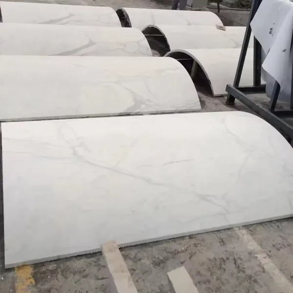 Hualong Machinery Automatic Arc Slabs Marble Granite Stone Polishing Machine for Roman Column photo-3